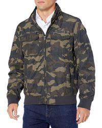 Tommy Hilfiger - Water And Wind Resistant Performance Bomber Jacket - Lyst