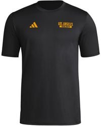 adidas - Standard Los Angeles Galaxy Local Warp Pre-game Short Sleeve T-shirt - Lyst