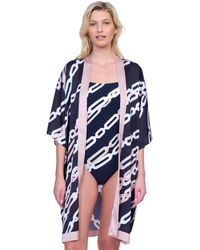 Gottex - Standard Bejeweled Kimono Cover-up - Lyst