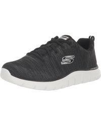 Skechers - Daytime Dreamer Black White 6 - Lyst
