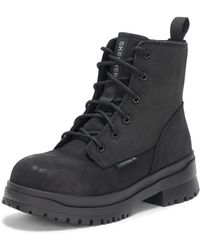 Skechers - Foxgrove Comp Toe Work Boots, Leather - Lyst