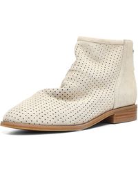 NYDJ - Cailian Perforated Suede Ankle Boot - Lyst