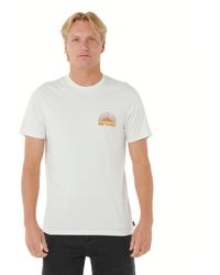 Rip Curl - Graphic Short Sleeve Crew Neck T-shirt - Lyst