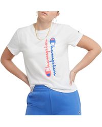 Champion - , Classic Tee, Comfortable T-shirt For , Graphic - Lyst