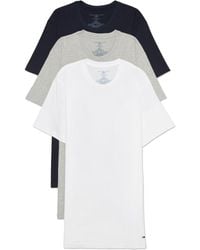 Tommy Hilfiger - Cotton Classic Slim Fit 3-pack Crewneck Undershirts - Lyst
