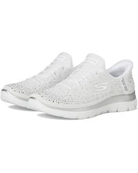 Skechers - Summits Brilliant Shine Hands Free Slip-Ins Shoes 7.5 B - Lyst