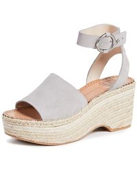 dolce vita lesly suede espadrilles