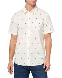 Volcom - Patterson Short Sleeve Button Down Woven Shirt - Lyst