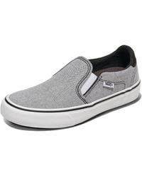 Vans - Asher Deluxe Slip-on Shoe | Comfortable Sneakers For Fashion - Lyst