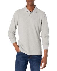 Amazon Essentials - Polo de Piqué de ga Larga Entallado Hombre - Lyst