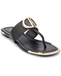 DKNY Flat sandals for Women - Up to 68% off at Lyst.com