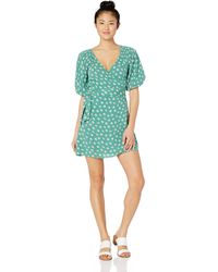 billabong best dressed wrap dress