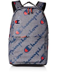 champion backpack mens silver