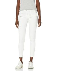 James Jeans Womens Twiggy Maternity Jean in White Clean