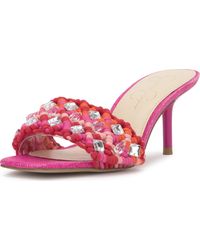 Jessica Simpson - Cameleah Braided Jewel Heeled Sandal - Lyst