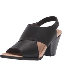 dr scholl's lemon block heel sandal