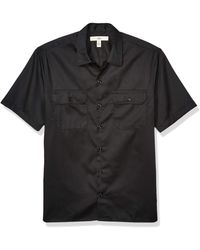 Essentials Stain & Wrinkle-Resistant Short-Sleeve Coverall Uomo 
