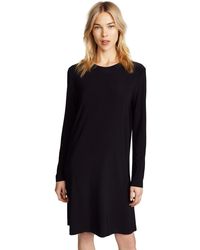 Norma Kamali - Kamali Kulture Go Crew Neck Dress - Lyst