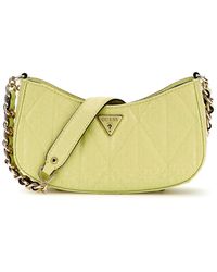 Guess - Aldina Top Zip Shoulder Bag - Lyst