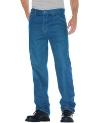 Dickies Jeans mit 5 Taschen - Blau