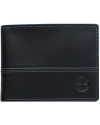 Timberland - Leather Passcase Trifold Wallet Hybrid - Lyst