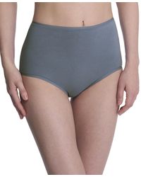 Natori - Bliss Bare Cotton High Waist Brief - Lyst