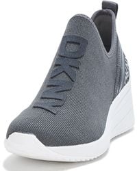 DKNY - Keeva-slip On Wedge Everyday Cushioned Insole Footwear Sneaker - Lyst