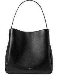 Kate Spade - Grace Fine Grain Leather Large Hobo - Lyst