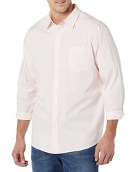 Amazon Essentials - Long-Sleeve Regular-fit Stretch Poplin Shirt Camisa - Lyst