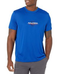 Nautica - Competition Sustainably Crafted Crewneck T-shirt - Lyst
