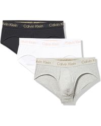 Calvin Klein - Cotton Stretch 3-pack Hip Brief - Lyst
