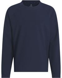 adidas - Go-to Wind Crewneck Pullover Sweater - Lyst