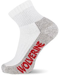 Wolverine - 2 Pack Steel Toe Cotton Quarter Sock - Lyst