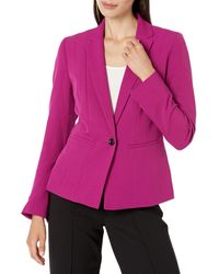 Kasper - 1 Button Panel Seamed Jacket - Lyst