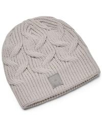 Under Armour - Womens Halftime Cable Knit Beanie , - Lyst
