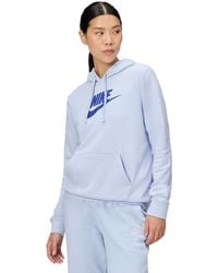 Nike - Sportswear Club Fleece Logo Pullover Hoodie - Lyst