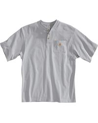 Carhartt - Workwear Pocket Henley Shirt (regular And Big & Tall Sizes) - Lyst