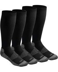 Dickies Men's Light Comfort Compression Over-the-calf Socks 