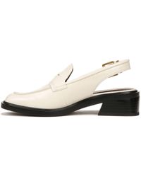 Franco Sarto - S Giada Slingback Loafer Vanilla White Gloss 7 M - Lyst