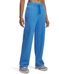 Under Armour - Rival Fleece Straight Leg Pants, - Lyst