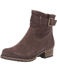 clarks brown ankle boots sale