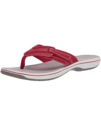 clarks brinkley keeley flip flops