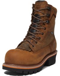 Timberland - Evergreen 8 Inch Composite Safety Toe Waterproof Industrial Logger Work Boot - Lyst