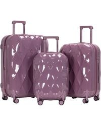 Kensie - Enchanting 3 Piece Luggage Set - Lyst