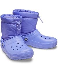Crocs™ - Stivali donna Classic Lined Neo Puff - Lyst