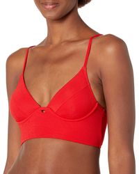 BCBGMAXAZRIA - Standard Midkini Swimsuit Top With Underwire And Adjustable Straps - Lyst