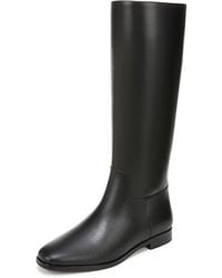 Vince - S Margaret Knee High Boot Black Wide Calf 9.5 M - Lyst