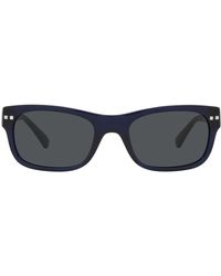 Brooks Brothers - Bb5047 Rectangular Sunglasses - Lyst
