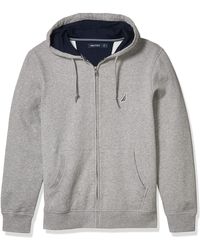 nautica hoodie black