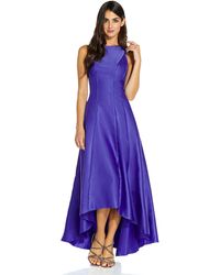 Adrianna Papell - Mikado High Low Dress - Lyst